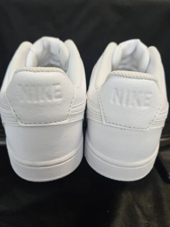 Nike Court Vision Low Triple White Men's 8.5 VERIFIED AUTHENTIC NWOB - Picture 15 of 16